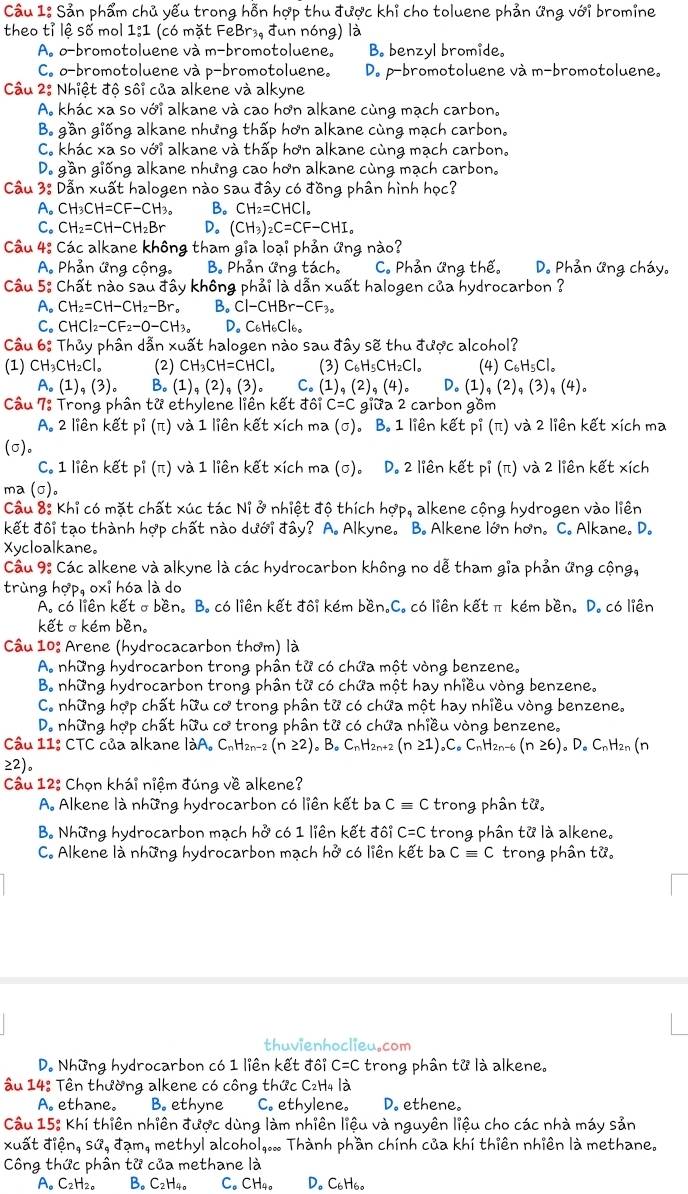 Solved C U S N Ph M Ch Y U Trong H N H P Thu C Khi Cho Toluene