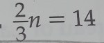  2/3 n=14