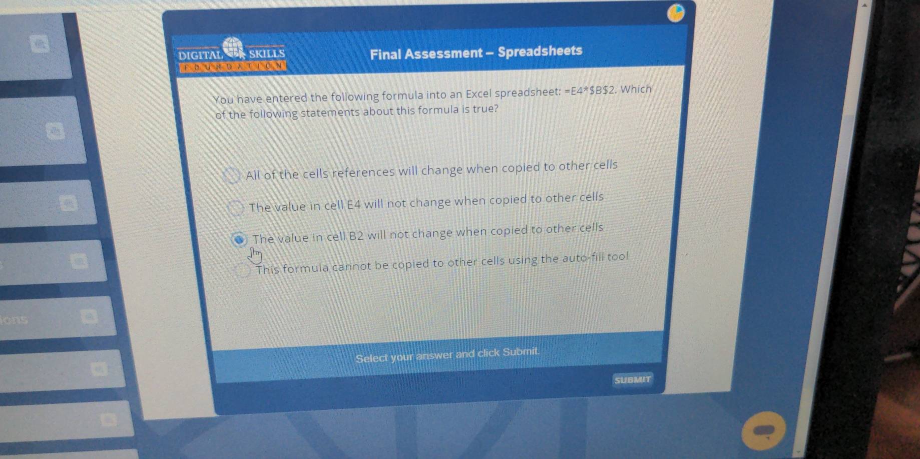 Solved: DIGITAL SKILLS Final Assessment - Spreadsheets foun datioΝ You ...