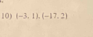 (-3.1),(-17.2)