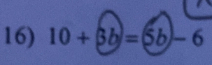 10+|3b|=|5b|-6