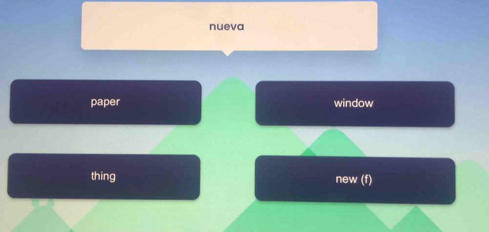 nueva 
paper window 
thing new (f)