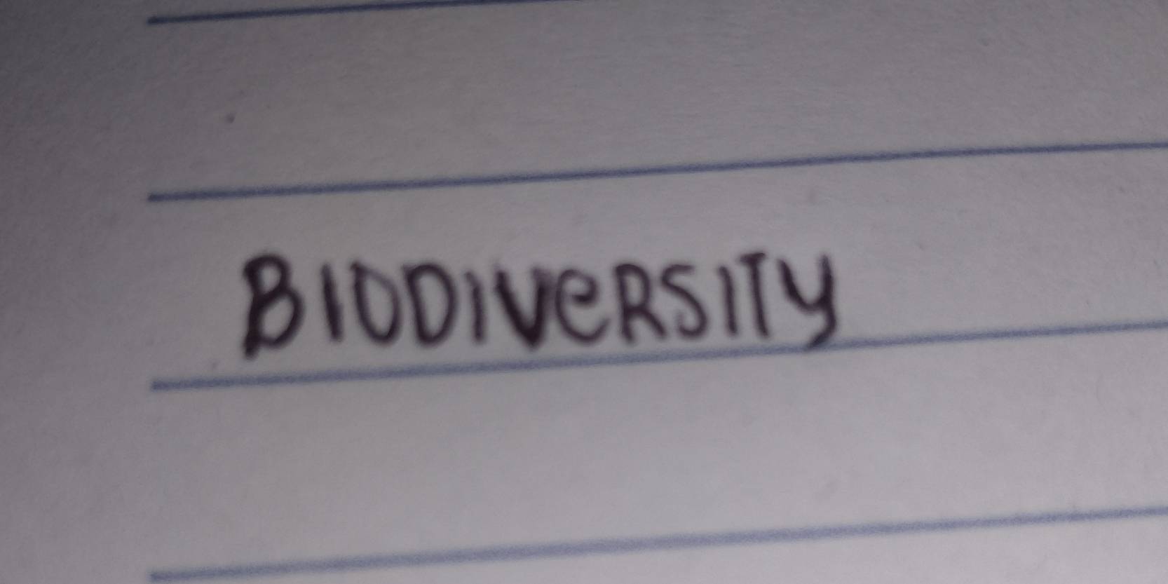 BIODiveRSITy