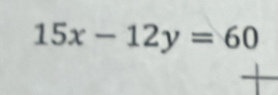 15x-12y=60