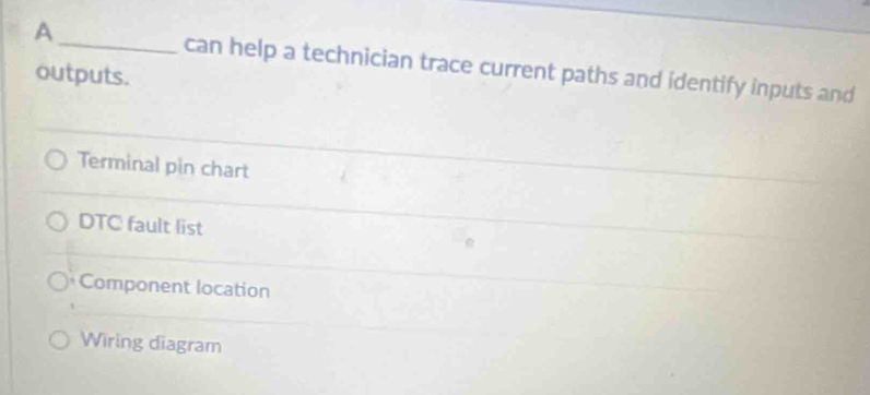 Solved: A_ can help a technician trace current paths and identify ...