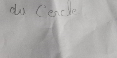 du Cencle