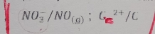 NO_3^(-/NO_(g));G_(□)^(2+)/C