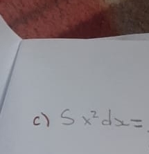 5x^2dx=