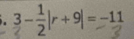 3-÷|+q=-_ 