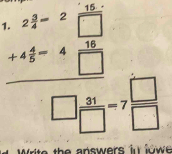 frac beginarrayr a.2-3 * 22^( (-1)))/2  □ - a/□  =□ endarray
rite the answers in fowe