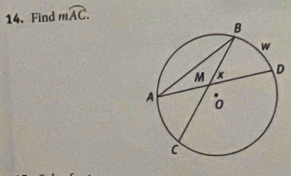 Find mwidehat AC.
D