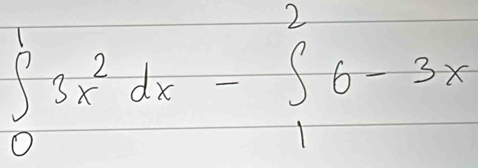 ∈t _0^(13x^2)dx-∈t _1^26-3x