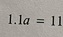 3x,y) = 1a=11