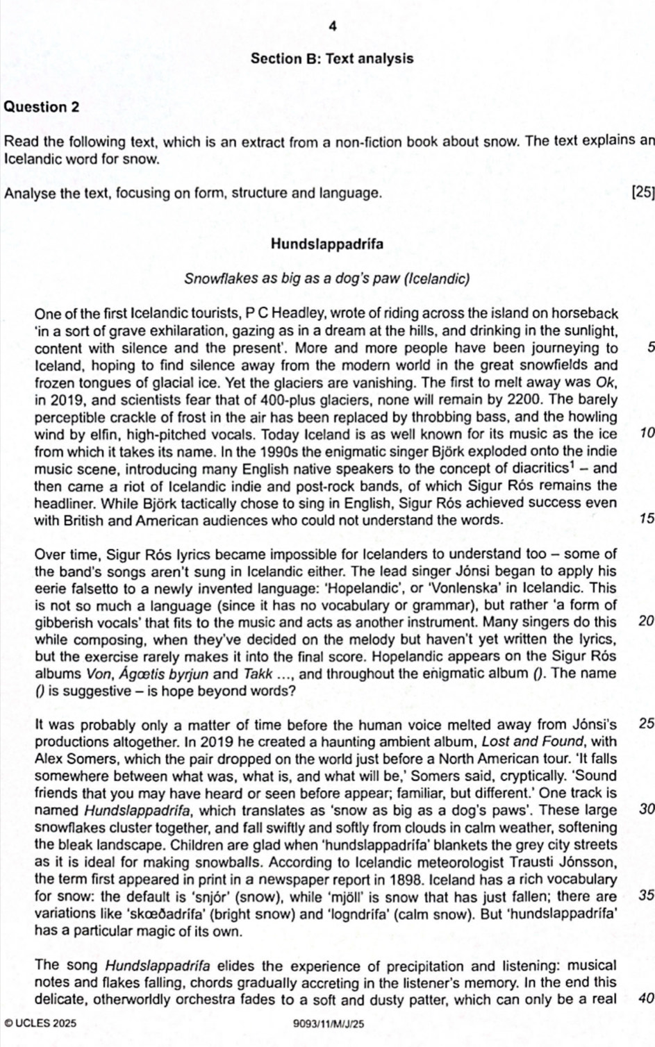 Solved: Text analysis Question 2 Read the following text, which is an ...