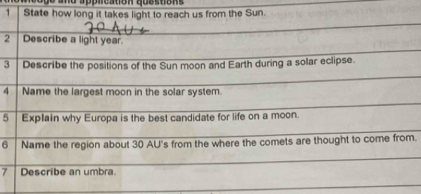 nd apphcation questions 
1 
2 
3 
4 
5 
6. 
7