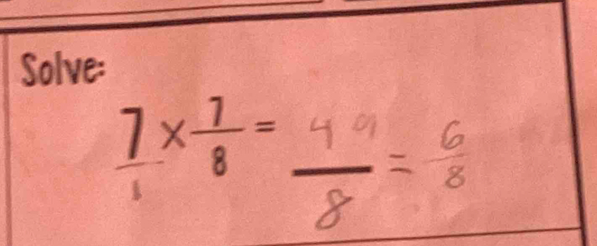 Solve:
1x=