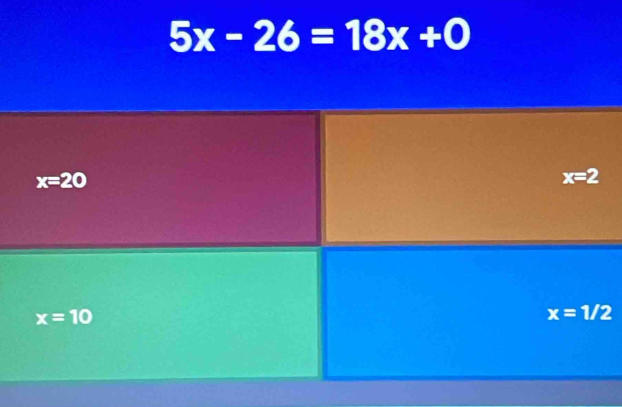 5x-26=18x+0