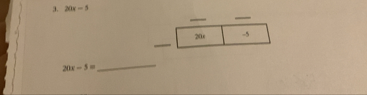 20x-5
a
20x-5=
_