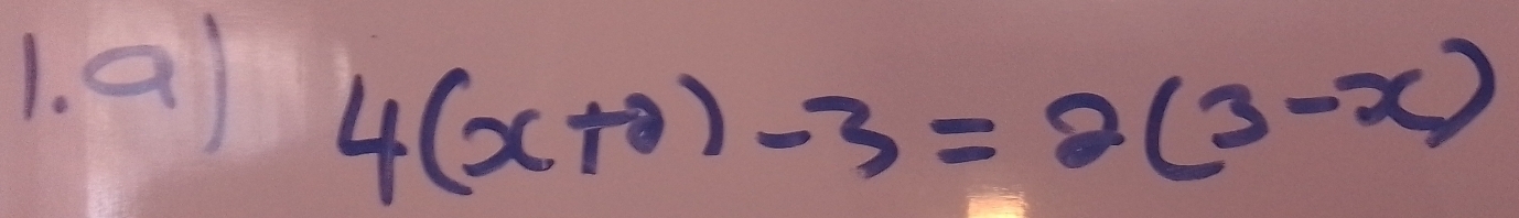 4(x+2)-3=2(3-x)