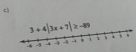 3+4|3x+7|≥ -89