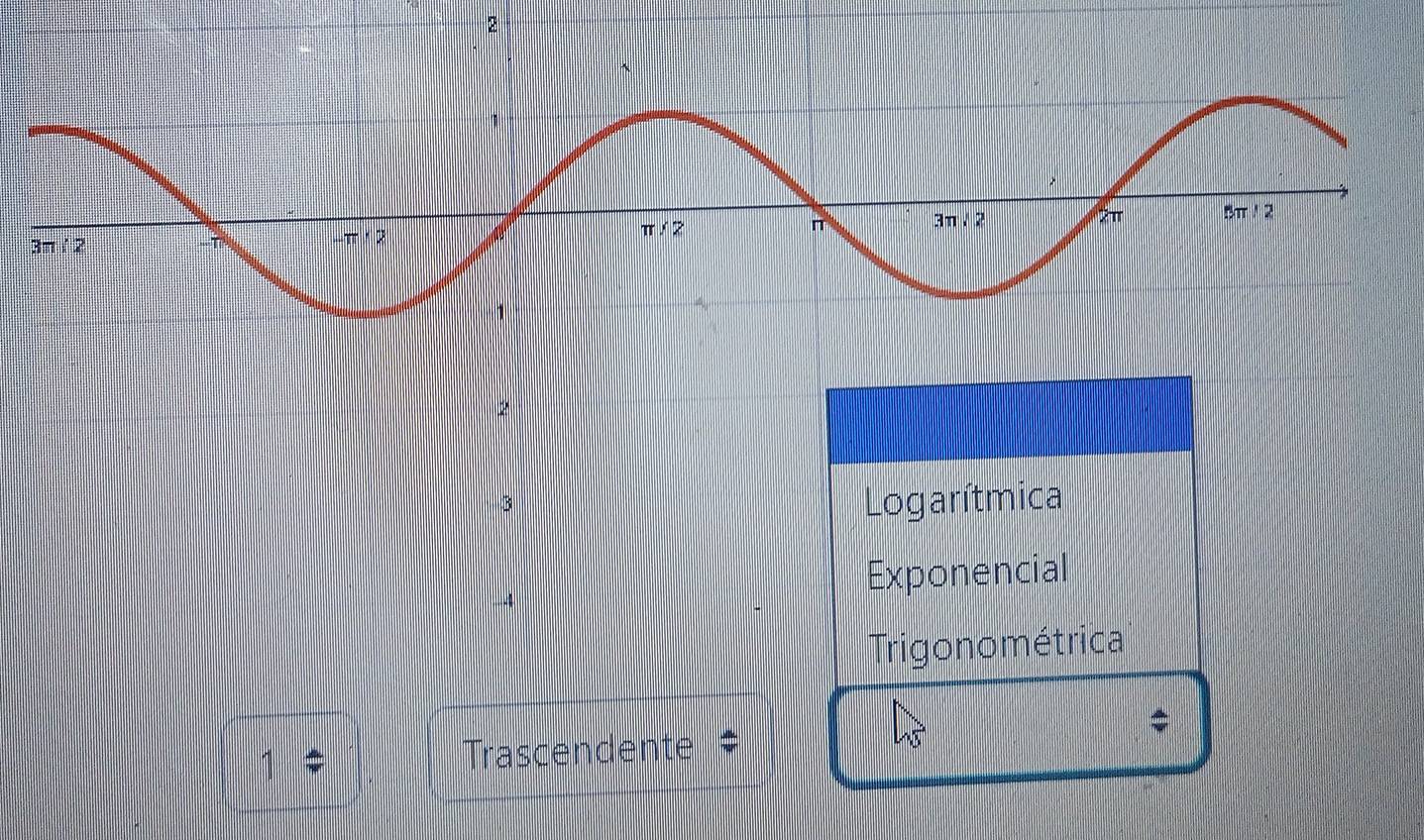 2
Trascendente