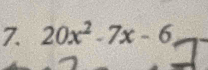 20x^2-7x-6