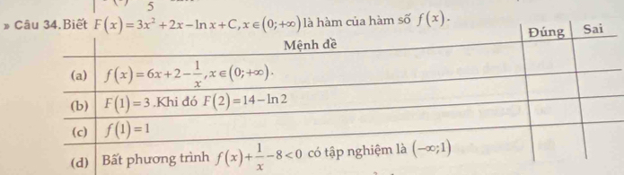 5
»  số f(x).