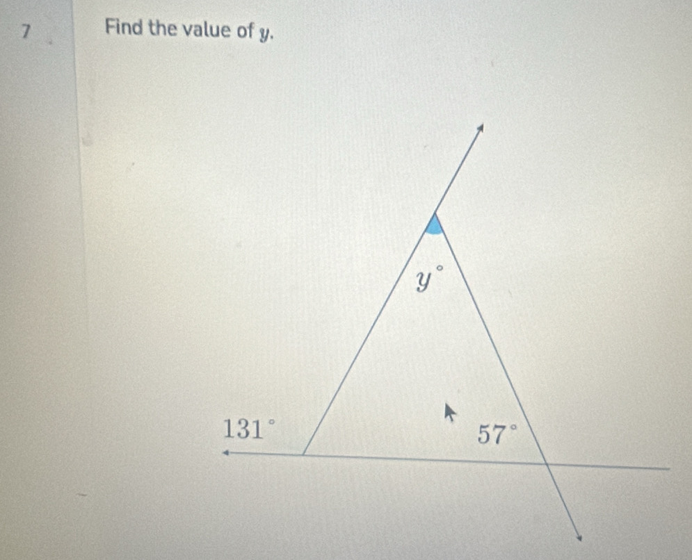 Find the value of y.