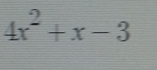 4x^2+x-3