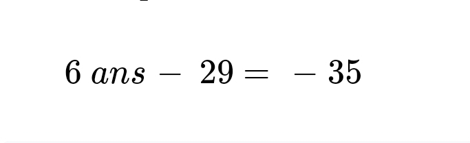 6ans-29=-35