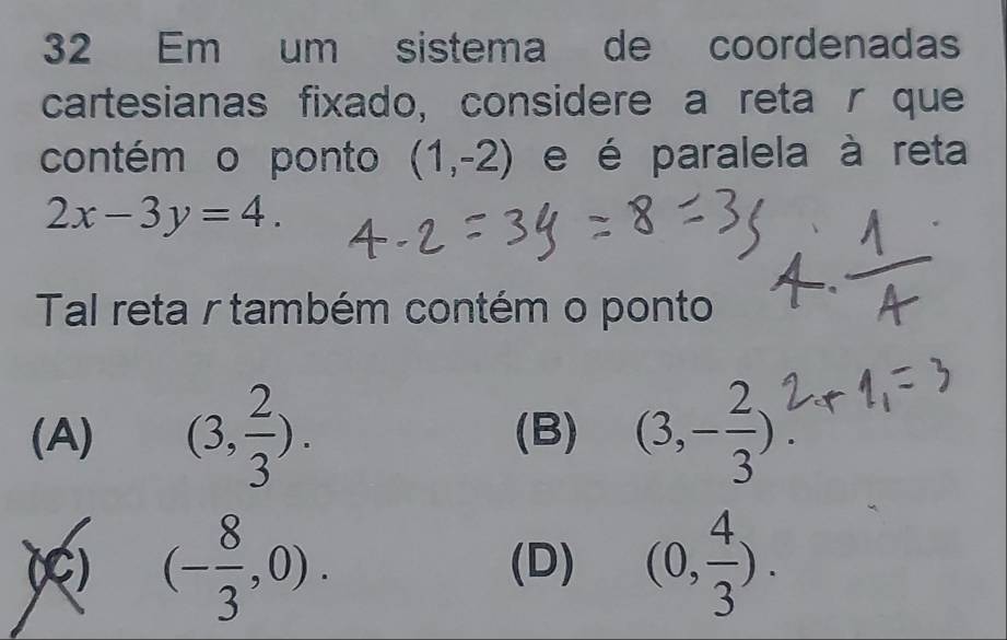 Solved: Em um sistema de coordenadas cartesianas fixado, considere a ...