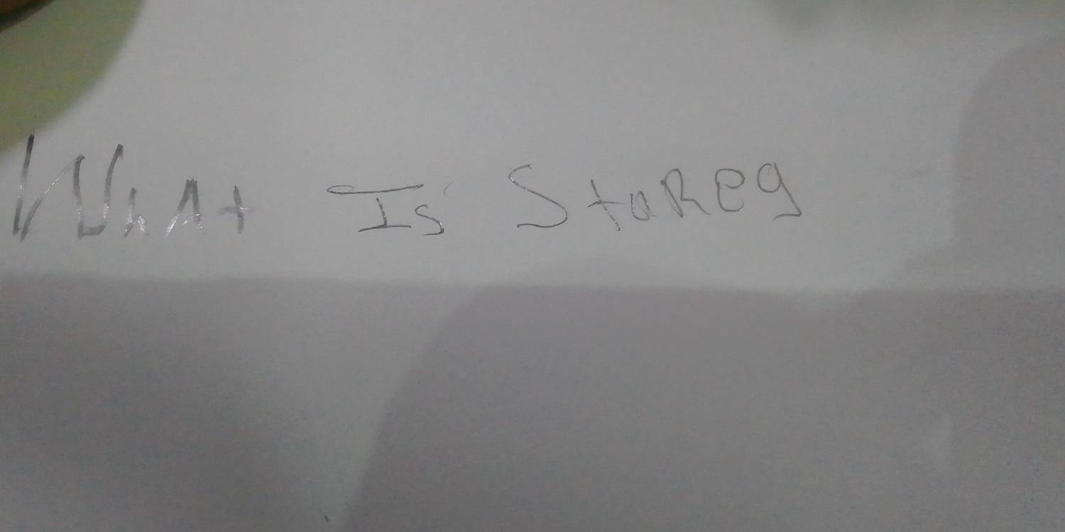 A Is StaReg