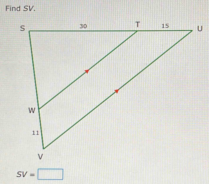 Find SV.
SV=□