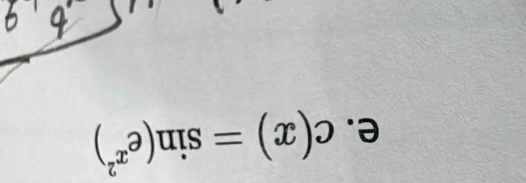 c(x)=sin (e^(x^2))