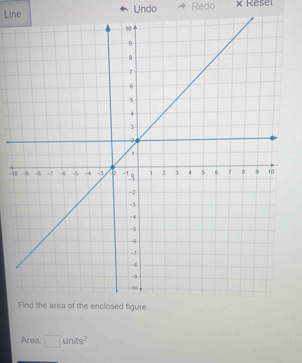 Line Undo 
Redo × Reset
-1
Area: □ units^2