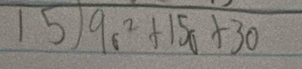 15 9_1+1+15a+30