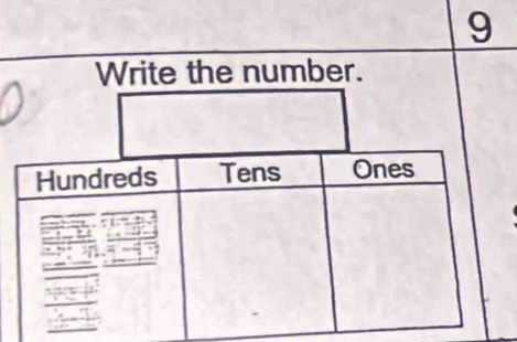 Write the number.