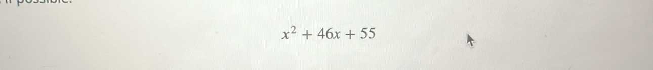 x^2+46x+55