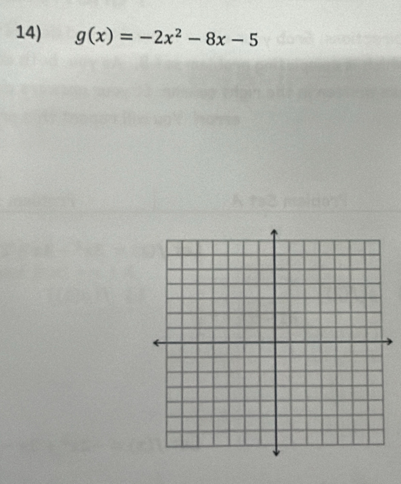 g(x)=-2x^2-8x-5