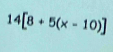 14[8+5(x-10)]