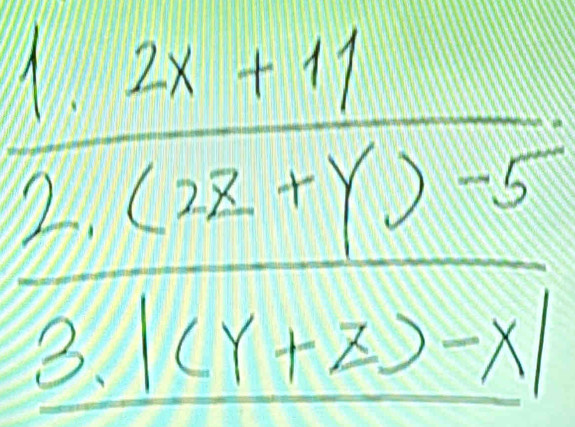 frac  (2x+4)/2.(2x-y)-5 