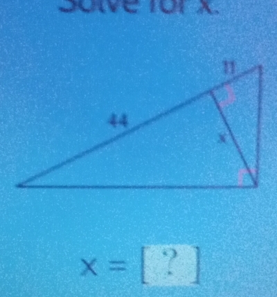 Solve 10r x
x=[?]