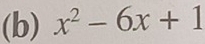 x^2-6x+1