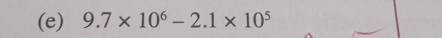 9.7* 10^6-2.1* 10^5