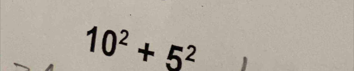 10^2+5^2