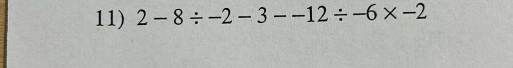 2-8/ -2-3--12/ -6* -2