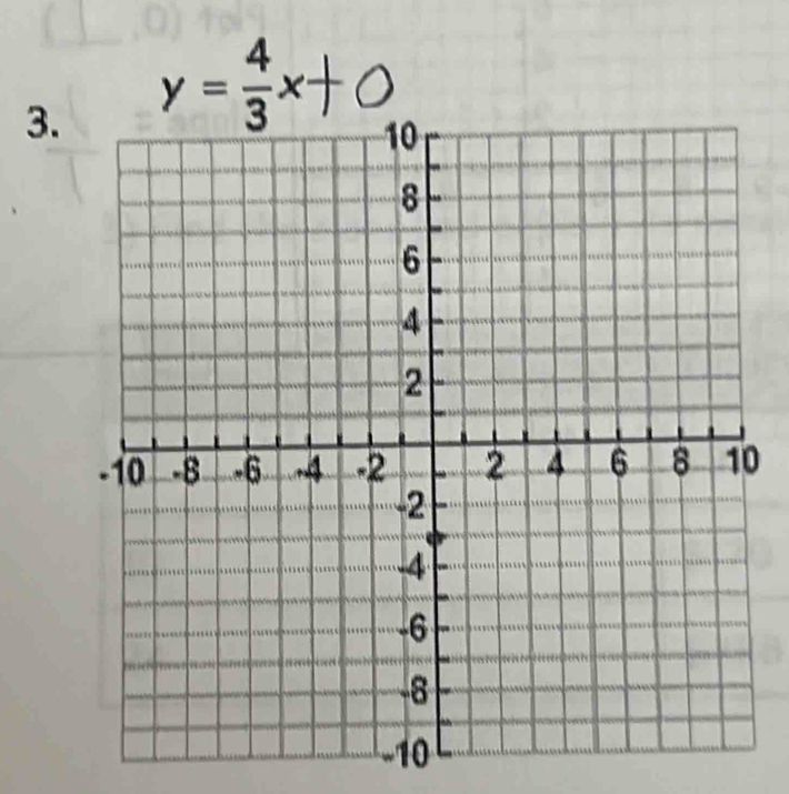 y= 4/3 x+0
0