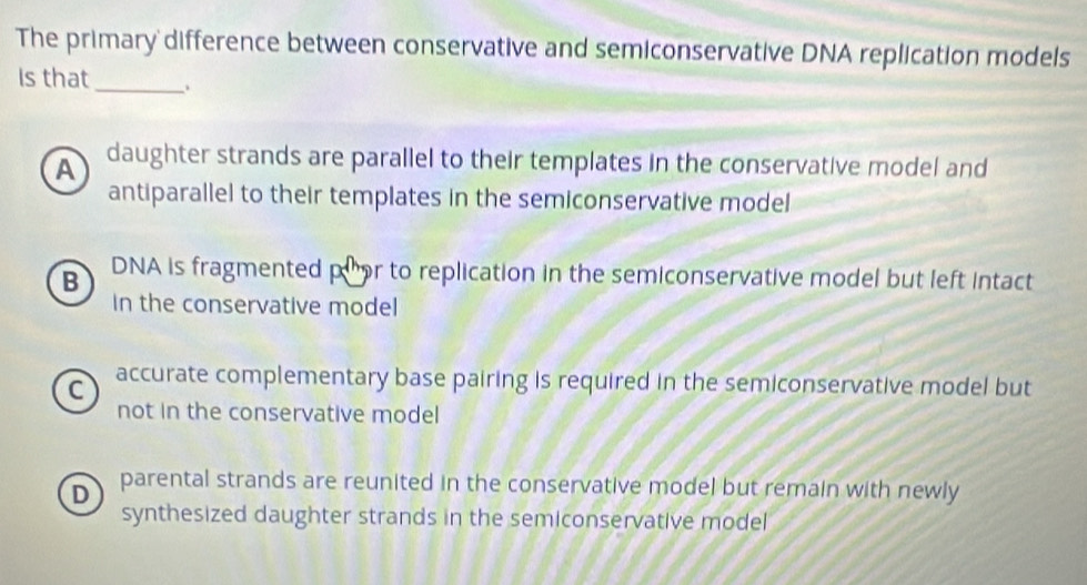Solved: The primary difference between conservative and ...