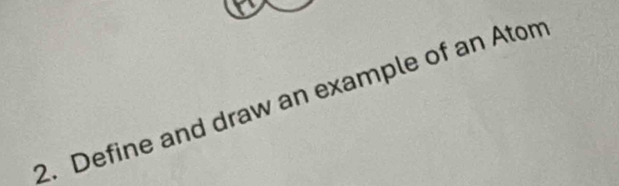 Define and draw an example of an Aton