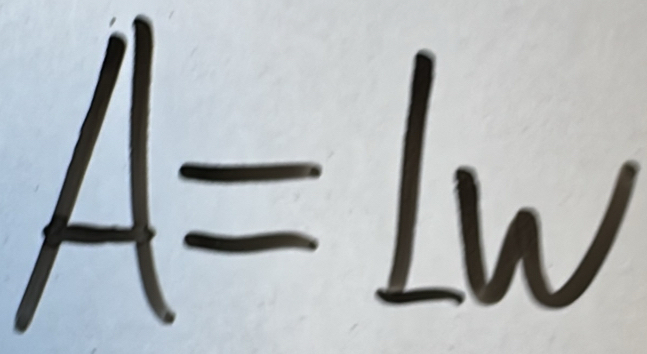 A=Lw
·